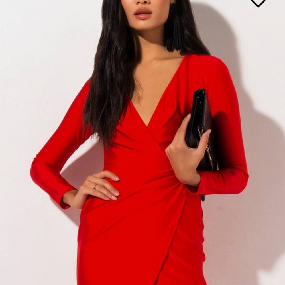 Red dress